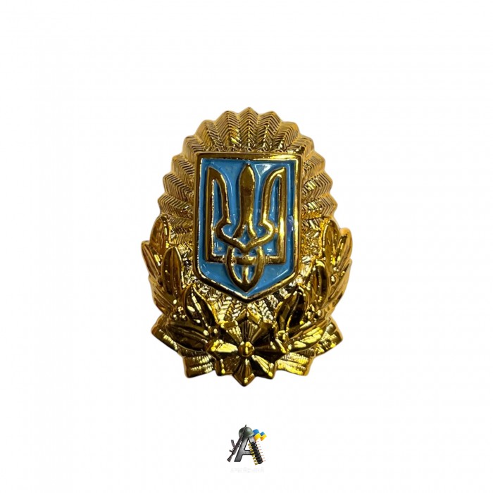 Кокарда МВД, золотая