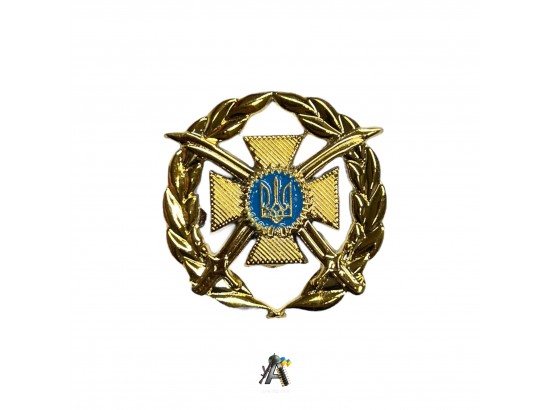 Кокарда загальновійськова, золота