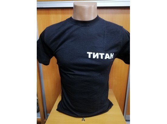 футболка титан чорна