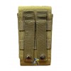 Подсумок закрытый для телефона на креплении MOLLE Койот