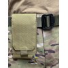 Подсумок для телефона на креплении MOLLE Койот