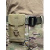Подсумок закрытый для телефона на креплении MOLLE Койот