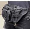 Тактическая поясная сумка Waist Bag (Черная)