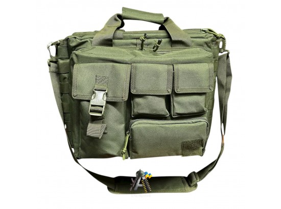 Сумка для ноутбука с MOLLE олива