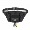 Тактическая поясная сумка Waist Bag (Черная)
