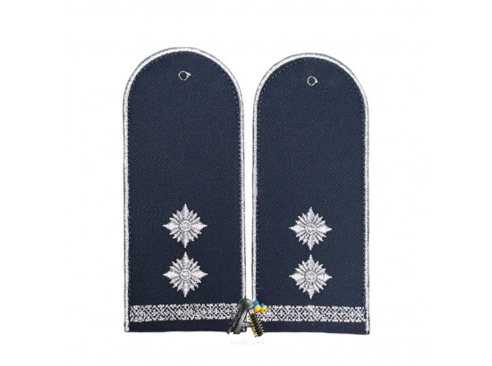 Погон Укрзалізниці Середній склад (одна лінія) 2 зірки