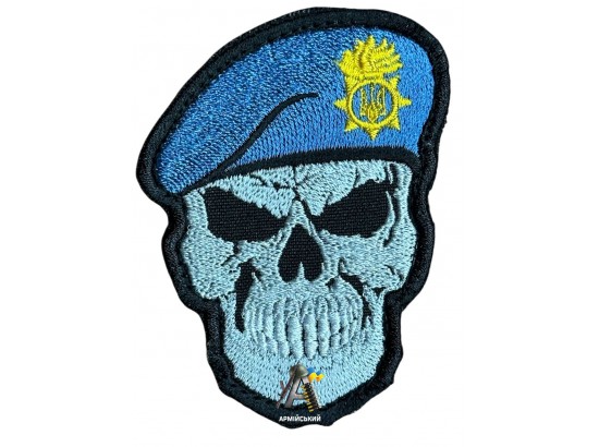 Шеврон череп НГУ
