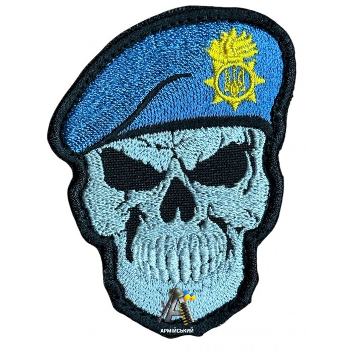 Шеврон череп НГУ