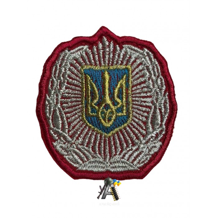 Кокарда МВД красная