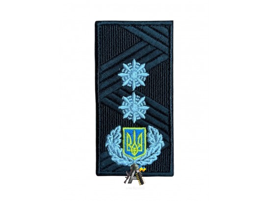 Погон поліції Генерал 2-го ранга Липучка