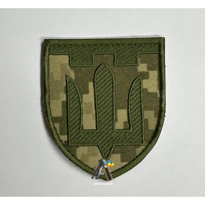 Шеврон ТРО піксель